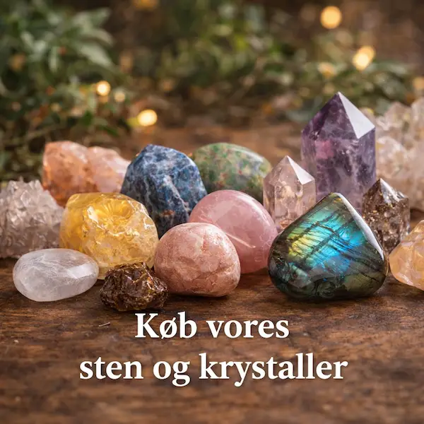 K&oslash;b sten og krystaller til Feng Shui &ndash; naturlige krystaller der skaber balance, velv&aelig;re og positiv energi i dit hjem