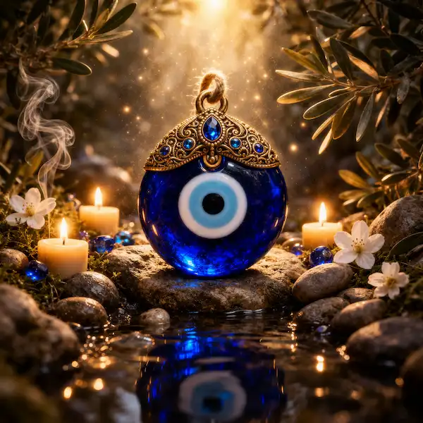 nazar �je symbol beskyttelse mod negativ energi spirituel betydning tyrkisk �je