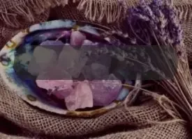 Halvpoleret & rå sten