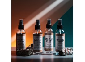 billede af smudging spray