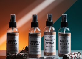 billede af smudging spray