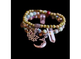 Unikke krystalarmb&aring;nd