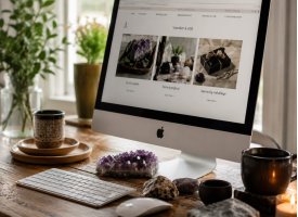 Spirituel webshop med fokus p� v�rdier, etik, b�redygtighed og naturlige krystaller i hyggelige omgivelser.