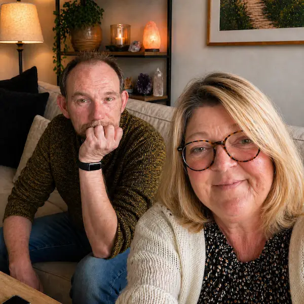 Et profil  billede af ivan og dorthe