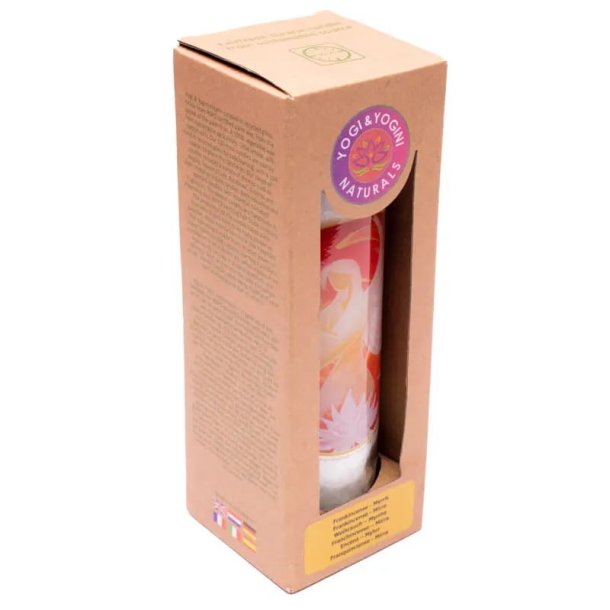 Palmevokslys i glas - lotus angel of love