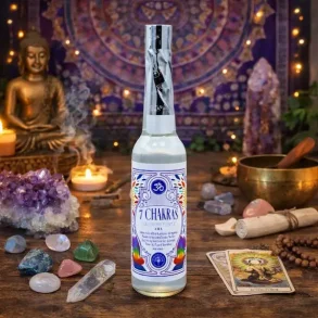 7 Chakra Rensende Vand 221 ml � Balance mellem Krop og Sind