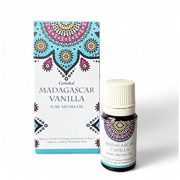 L�kker ren aromaolie med Madagascar Vanilla, indhold 10 ml