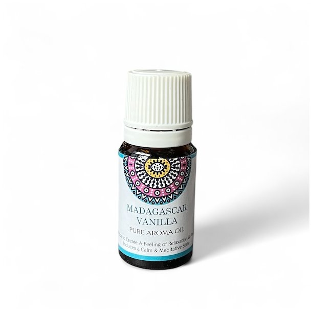 L�kker ren aromaolie med Madagascar Vanilla, indhold 10 ml