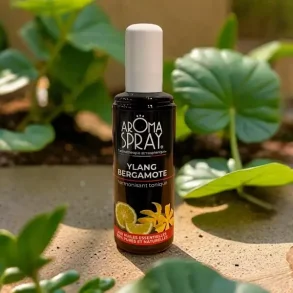 �kologisk Aromaspray Ylang Ylang & Bergamot � Harmoni, Gl�de & Energibalance | 100 ml