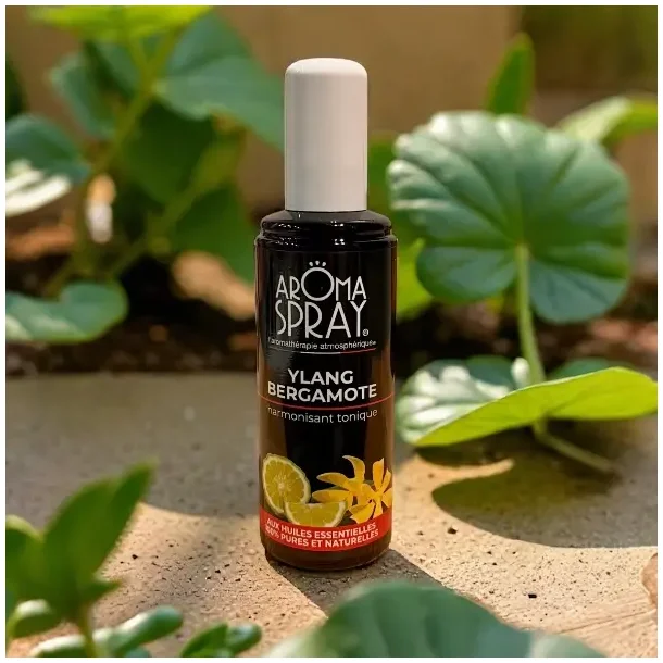 �kologisk Aromaspray Ylang Ylang &amp; Bergamot � Harmoni, Gl�de &amp; Energibalance | 100 ml