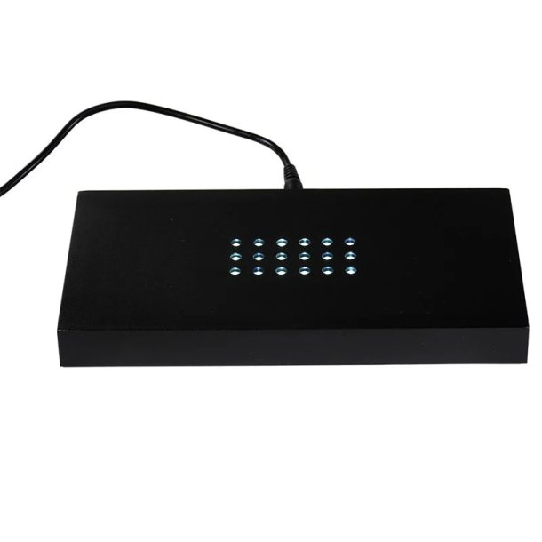 LED base til krystaller, Ml 19,7 x 9 x 2 cm