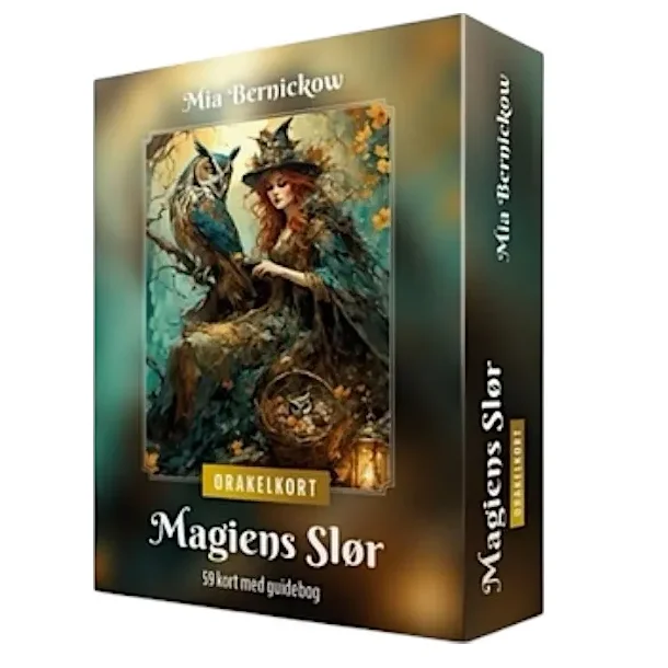 Magiens Slr Orakel  59 kort med guidebog af Mia Bernickow