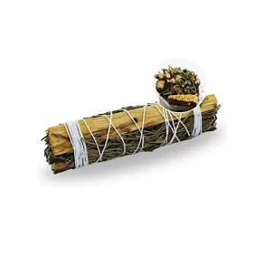 Smudgestick med Palo Santo & Arruda � ca. 10-11 cm H�ndbundet Energibundt