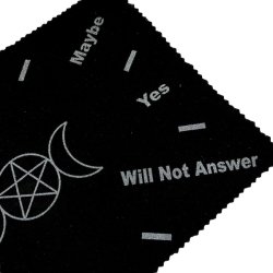 Pendulmtte triple moon | Sort |  Ml 30 x 21 cm