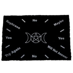 Pendulmtte triple moon | Sort |  Ml 30 x 21 cm