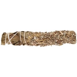 Hvid Sahumo Smudge Stick med urter og Hvid Salvie  Naturlig Rensning og Positiv Energi