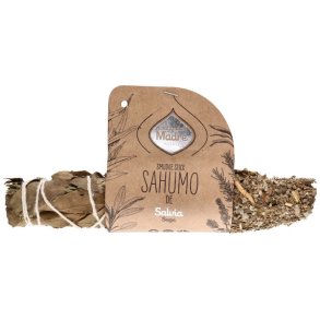 Hvid Sahumo Smudge Stick med urter og Hvid Salvie � Naturlig Rensning og Positiv Energi