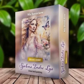 Sjlens Indre Lys Orakel  50 kort med guidebog af Mia Bernickow