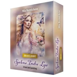 Sjlens Indre Lys Orakel  50 kort med guidebog af Mia Bernickow