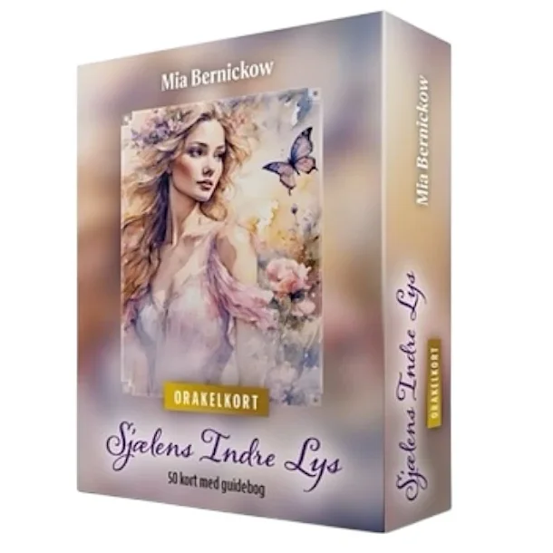 Sjlens Indre Lys Orakel  50 kort med guidebog af Mia Bernickow