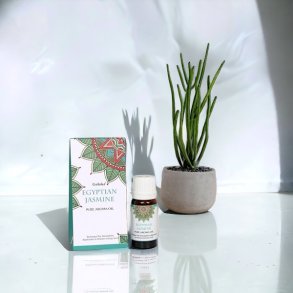 L�kker ren aromaolie med Egyptisk jasmin, indhold 10 ml