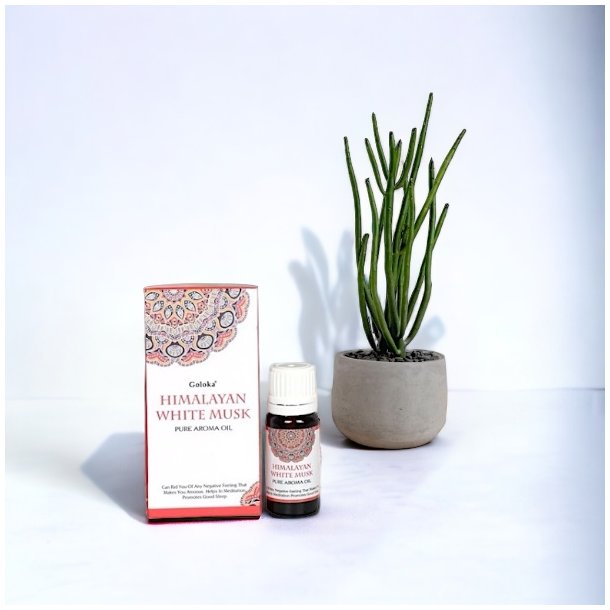 L�kker ren aromaolie med Himalaya White Musk, indhold 10 ml