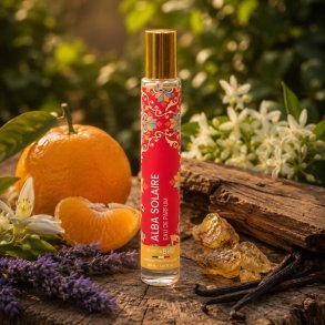 Alba Solaire eau de parfum med mandarin, jasmin, vanilje og amber i varmt og solrigt parfumemilj�