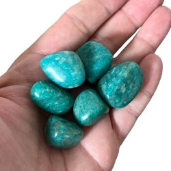 Amazonit lommesten ekstra, Ml imellem 2 - 3 cm