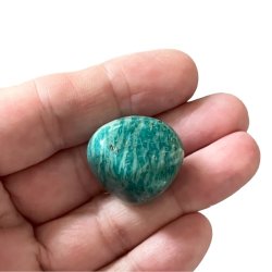 Amazonit lommesten ekstra, Ml imellem 2 - 3 cm