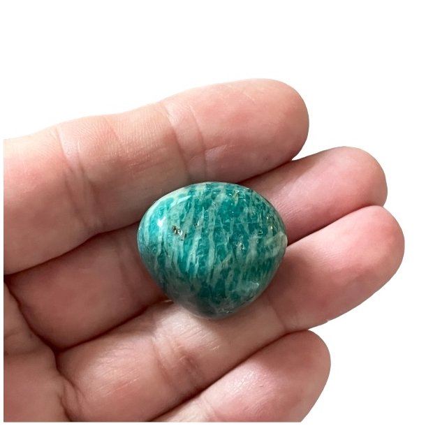 Amazonit lommesten ekstra, Ml imellem 2 - 3 cm