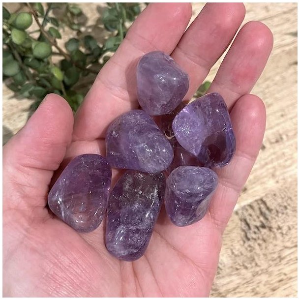 Ametrin lommesten, Ml 2,5 - 3 cm