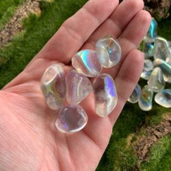 Angel aura lommesten,  M�l 2-3 cm