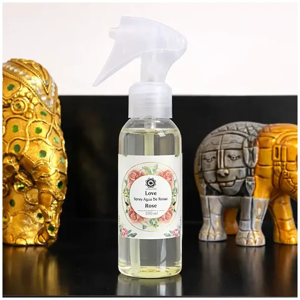 Florida vandspray 100 ml. med rose - Blid Renselse &amp; K�rlig Beroligelse