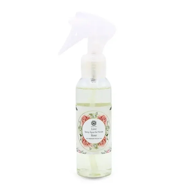 Florida vandspray 100 ml. med rose - Blid Renselse &amp; K�rlig Beroligelse