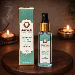 Ayurveda Aqua Oud smudgespray 50 ml � r�gfri k�lende energirens til ro og balance