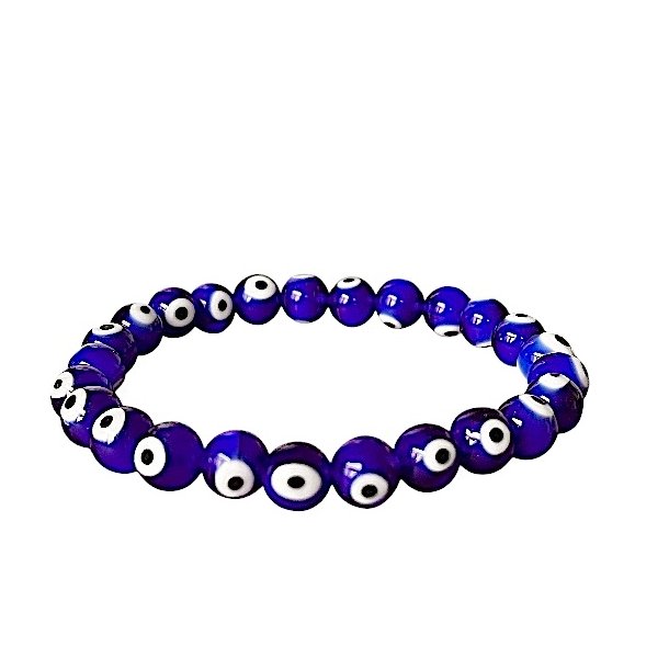 Tyrkisk je Armbnd  Beskytter Mod Negative Energier  16-18 cm