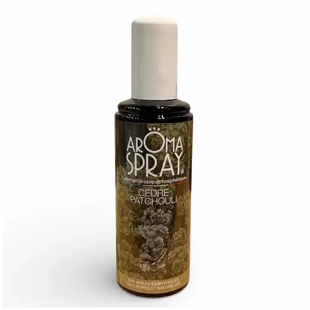 �kologisk Aromaspray Cedertr� &amp; Patchouli � Grounding, Rens &amp; Jordforbindelse | 100 ml
