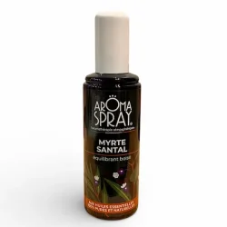 �kologisk Aromaspray Myrte &amp; Sandeltr� � Meditation, Tryghed &amp; Indre Balance | 100 ml