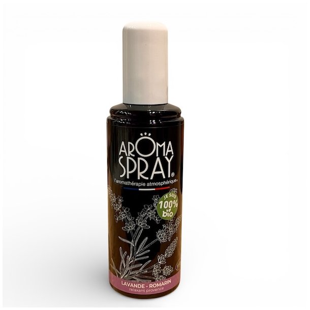 �kologisk Aromaspray Lavendel &amp; Rosmarin � Afslapning, Klarhed &amp; Harmonisk Balance | 100 ml