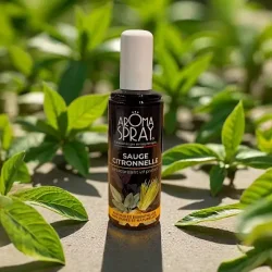 �kologisk Aromaspray Salvie &amp; Citronella � Beskyttelse, Friskhed &amp; Energetisk Rens | 100 ml