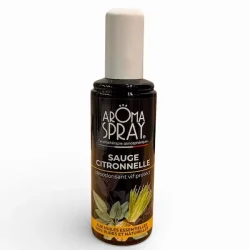 �kologisk Aromaspray Salvie &amp; Citronella � Beskyttelse, Friskhed &amp; Energetisk Rens | 100 ml