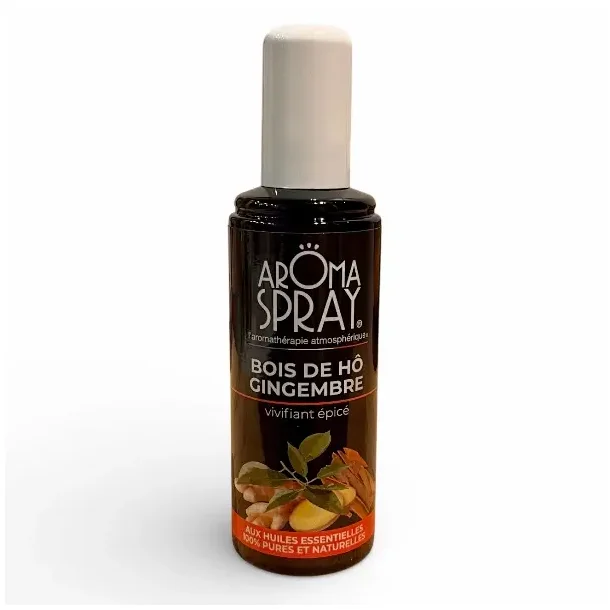 �kologisk Aromaspray Bois de H� &amp; Ingef�r � Sensualitet, Beg�r &amp; Sanselig Energi | 100 ml