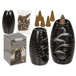 Elegant Backflow Rgelsesholder 13x7 cm inkl. 10 stk. cones