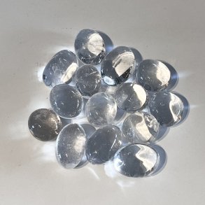 Bjergkrystal lommesten,  Ml 2,5 - 3 cm 