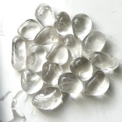 Bjergkrystal XL lommesten,  M�l 3 - 4 cm 