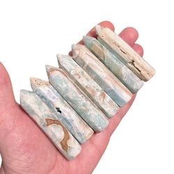 Bl Aragonittrne 7 x 1,5 cm  Elegante og i Fin Kvalitet