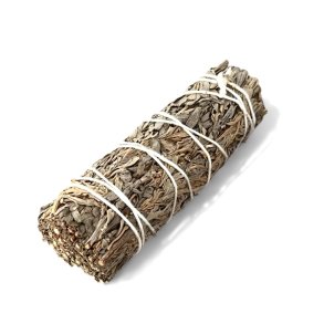 Bl� salvie smudge | M�l ca. 10,5 x 3,5 cm