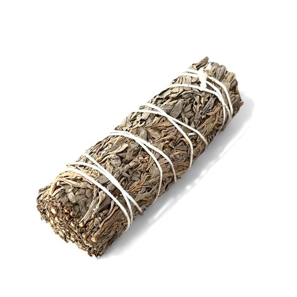 Bl� salvie smudge | M�l ca. 10,5 x 3,5 cm