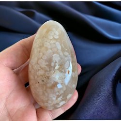 Hndsten i floweragat/blomsteragat | Ml 8 x 4,5 cm