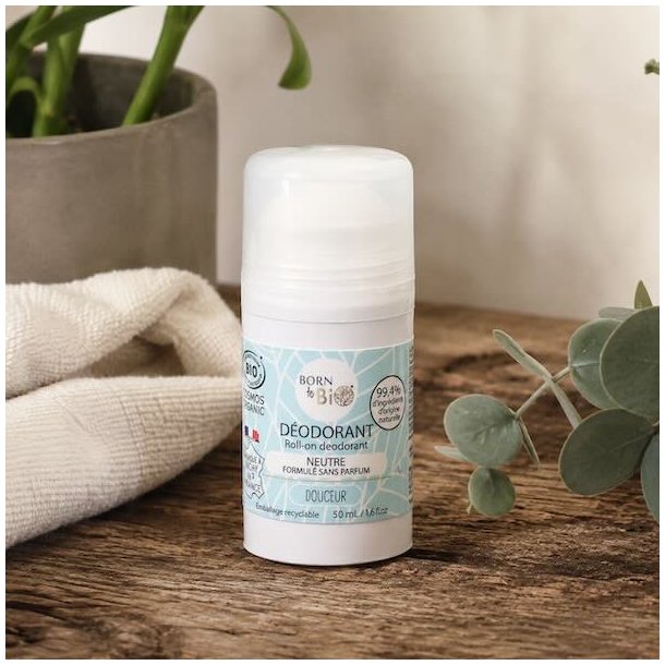 Parfumefri Roll-On Deodorant 50 ml �kologisk Beskyttelse